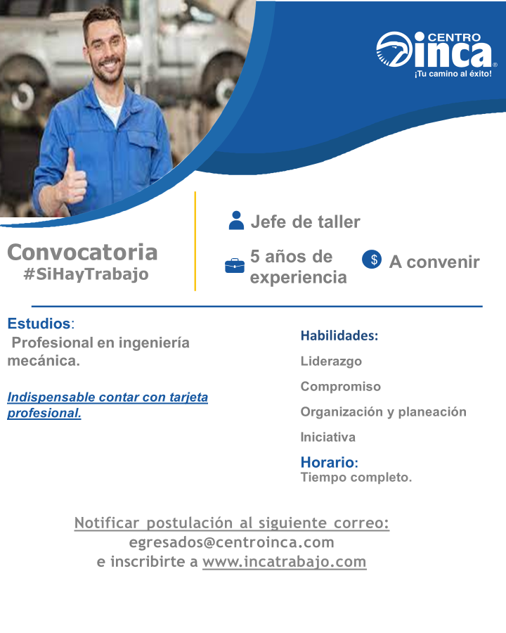 Jefe de taller