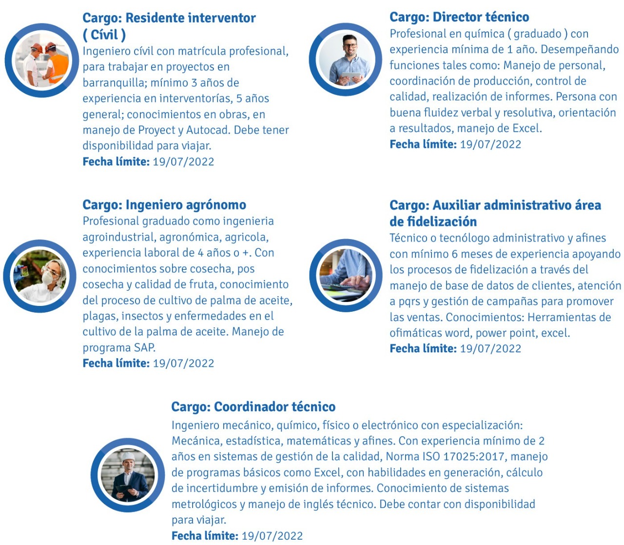 Vacantes