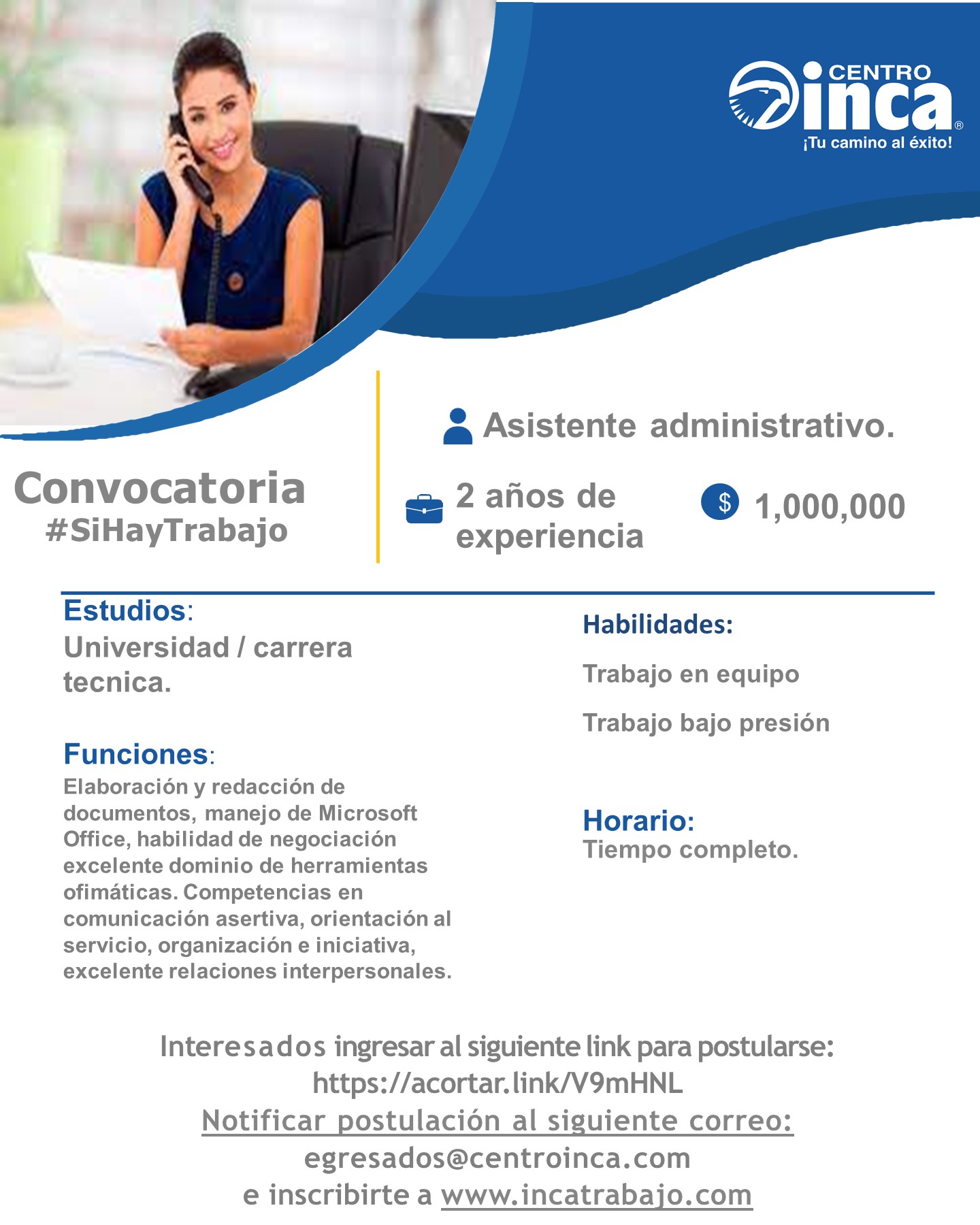 Asistente administrativo 