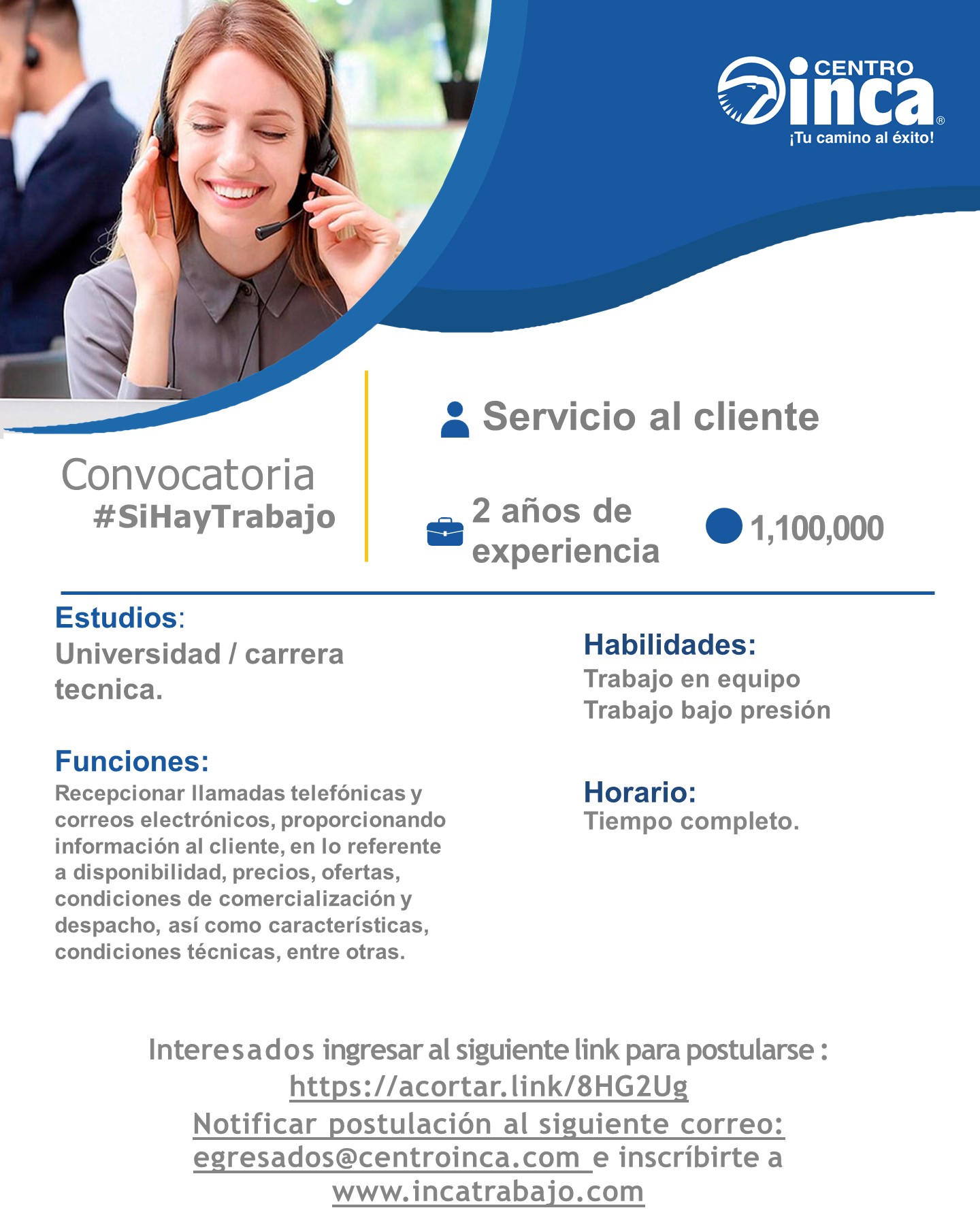 Servicio al cliente 